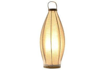 Bureaulamp Home ESPRIT Bruin Linnen Metaal Touw 25 x 25 x 60 cm Bureaulamp Home ESPRIT Bruin Linnen Metaal Touw 25 x 25 x 60 cm