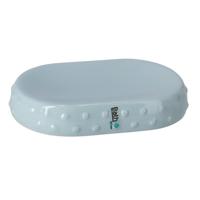 Zeephouder/zeepbakje blauw keramiek 15 cm   - - thumbnail