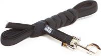 Lange lijn hond - Antislip - 20mm x 3m - Zwart - thumbnail