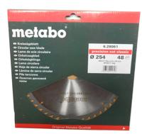 Metabo Cirkelzaagblad | HW/CT 254 x 2,4 x 30 48 WZ | 628061 - 628061000 - thumbnail