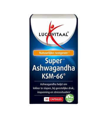 Lucovitaal Super Ashwagandha KSM-66 Capsules