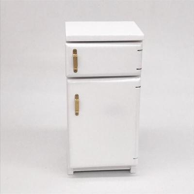 1:12 Doll House mini keuken model koelkast (wit)