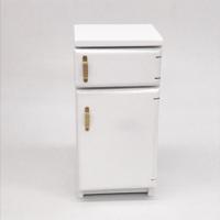1:12 Doll House mini keuken model koelkast (wit) - thumbnail