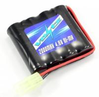 Voltz NiMH 4,8 volt 2000mah met Mini Tamiya stekker - thumbnail