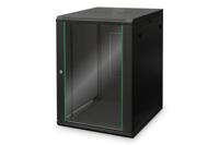 Digitus DN-19 16U-6/6-EC-SW 19inch-wandkast (b x h x d) 600 x 816 x 600 mm 16 HE Zwart, Zwart (mat), Zwart (RAL 9005) - thumbnail