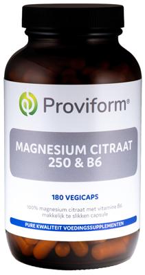 Proviform Magnesium Citraat 250 mg & B6 Capsules Proviform Magnesium Citraat 250 mg & B6 Capsules
