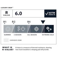 Therm-A-Rest LuxuryMap L Slaapmat Poseidon Blue L - thumbnail