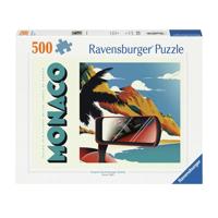 Ravensburger puzzel de grandprix van Monaco 500 stukjes - thumbnail