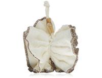 Croll & Denecke Badsponsje met bamboevezels - wit - thumbnail