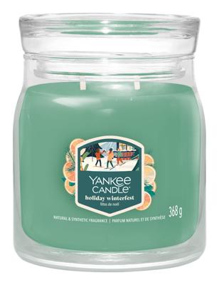 Yankee Candle Holiday Winterfest signature medium jar