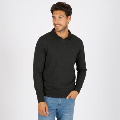 Heren Trui Heemskerk | Zwart/ Antraciet