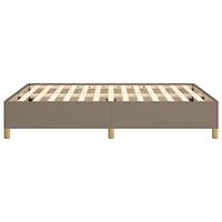 Bedframe stof taupe 140x190 cm - thumbnail