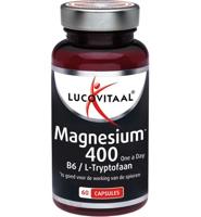 Lucovitaal Magnesium 400 met B6 en L-Tryptofaan 60 Capsules - thumbnail