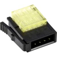 3M 37104-A124-00E MB Zwakstroomverbinder Flexibel: 0.3-0.56 mm² Massief: 0.3-0.56 mm² Aantal polen: 4 1 stuk(s) Groen - thumbnail