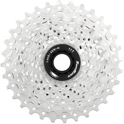 Sunrace cassette 10v 11-32 csrs0 metallic silver