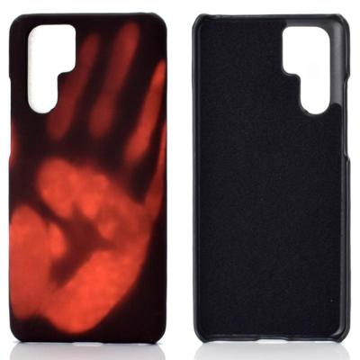 Plak de huid + PC thermische sensor verkleuring beschermende back cover Case voor Huawei P30 Pro (rood) Plak de huid + PC thermische sensor verkleuring beschermende back cover Case voor Huawei P30 Pro (rood)