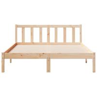Bedframe extra lang zonder matras massief grenenhout 140x220 cm - thumbnail