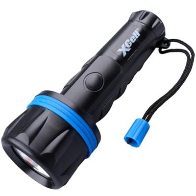XCell Rubber 2D Zaklamp werkt op batterijen LED 50 lm 12 h 191