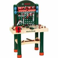 Theo Klein Bosch Work-Shop speelgoedwerkbank kindergereedschap - thumbnail
