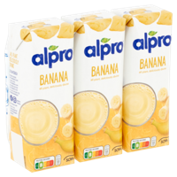 Alpro Sojadrink Banaan Houdbaar 3 x 250 ml bij Jumbo - thumbnail