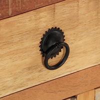 Salontafel 70x70x38 cm gerecycled hout - thumbnail