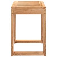 Badkamerkruk 40x30x46 cm massief walnotenhout - thumbnail