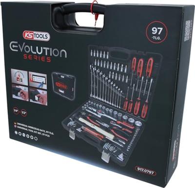KS Tools 917.0797 917.0797 Gereedschapsset Universeel Incl. koffer 97-delig