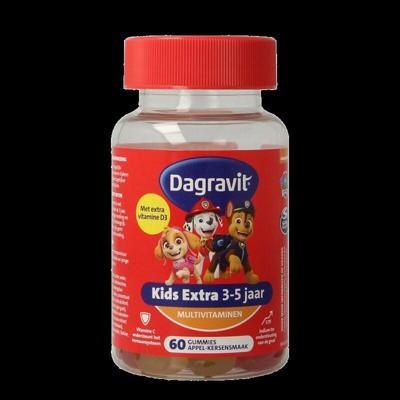 Dagravit Kids extra 3-5 jaar 60 Gummies