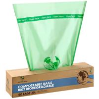 Afvalzak bio mr.green mind 54x72cm 30l dispenser - thumbnail