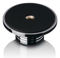 Verchroomde platenstabilisator Draaitafelgewicht Zilver - thumbnail