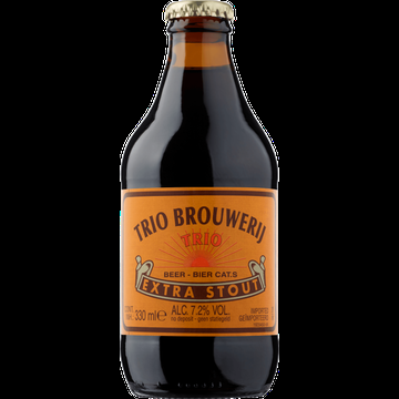Trio Extra Stout Fles 330 ml bij Jumbo