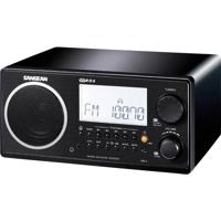 Sangean WR-2 Radio VHF (FM), Middengolf Zwart - thumbnail
