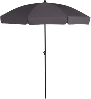 Platinum Aruba parasol 200 cm rond Antraciet