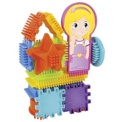 Boti Bloko nopper bouwblokken met figuur, 31dlg.