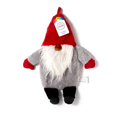 Gnoom Warmwaterkruik met pluche hoes