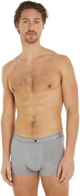 Tommy Hilfiger boxershorts 3-pack grijs-blauw-zwart