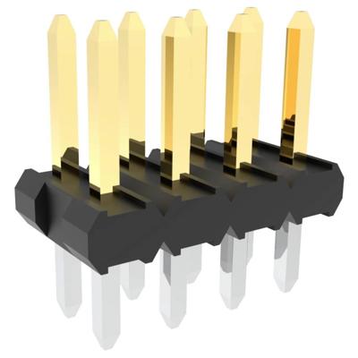 Amphenol Male header (standaard) 57102-G06-04ULF 1 stuk(s)