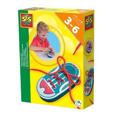 SES ik leer veters strikken