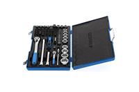 Dopsleutelset 19 V20U-20 81-delig 1/4 + 1/2 inch sleutelwijdtes 4-36 mm aantal t - thumbnail