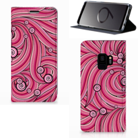 Samsung Galaxy S9 | Bookcase | Swirl Pink - thumbnail