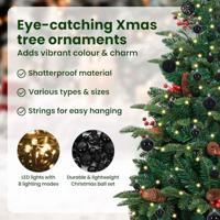 VidaXL Kunstkerstboom groen 150 cm pvc en metaal en plastic - thumbnail