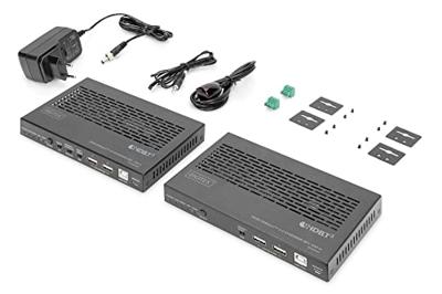 Digitus DS-55523 HDMI Adapter [1x HDMI-bus - 1x HDMI-bus] Zwart 4K UHD