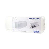LogiLink Kabel KAB0063 Kabelbehuizing 133.5 x 407 x 157 Kunststof Wit 1 stuk(s) - thumbnail