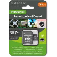 Integral Security microSDXC geheugenkaart, Class 10 V30 , 256 GB - thumbnail