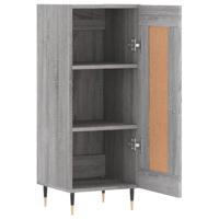 Dressoir 34,5x34x90 cm bewerkt hout grijs sonoma eikenkleurig - thumbnail