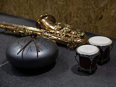 Dimavery TD-12 stalen tongue drum set