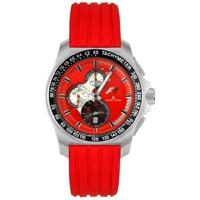 Horlogeband Jacques Lemans F5015E Rubber Rood 22mm - thumbnail