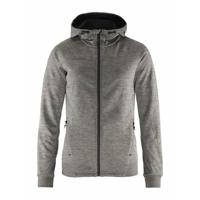 Craft 1909133 Adv Unify Fz Hood Wmn - Dk Grey Melange - S - thumbnail