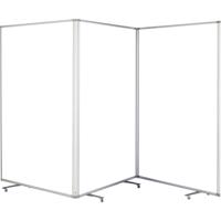 magnetoplan 1112051 Ruimteverdeler Transparant Polycarbonaat, Aluminium - thumbnail