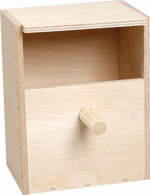 Nestkast Exoten Open 12.5 x 9.5 x 16 cm Flamingo Bruin